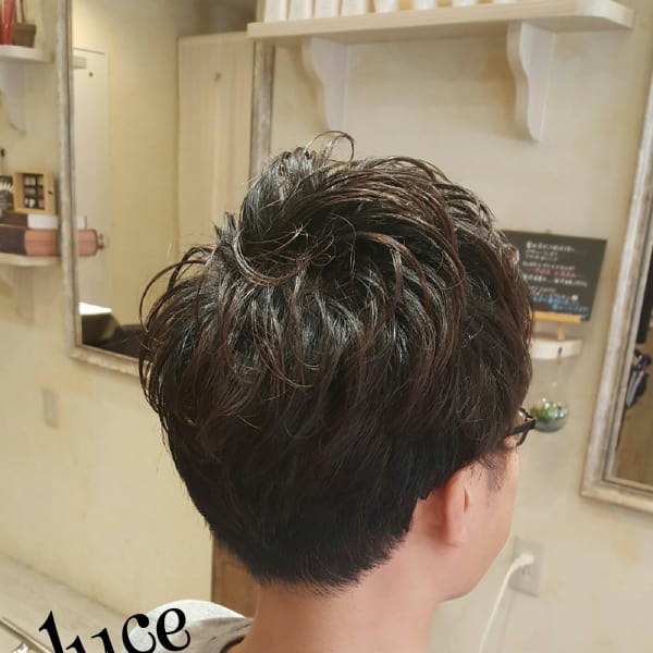 メンズボリュームアップパーマ