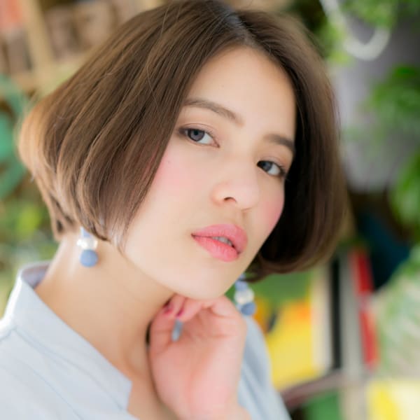 クールボブで美シルエット