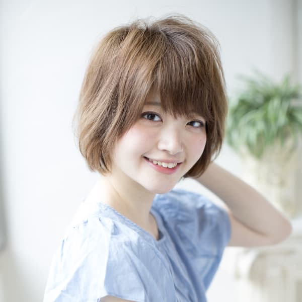 ショート×ナチュラル