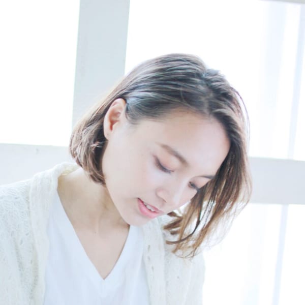 かき上げウエットボブ