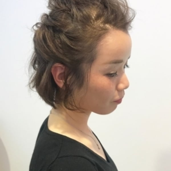 ショートのニュアンスアレンジ