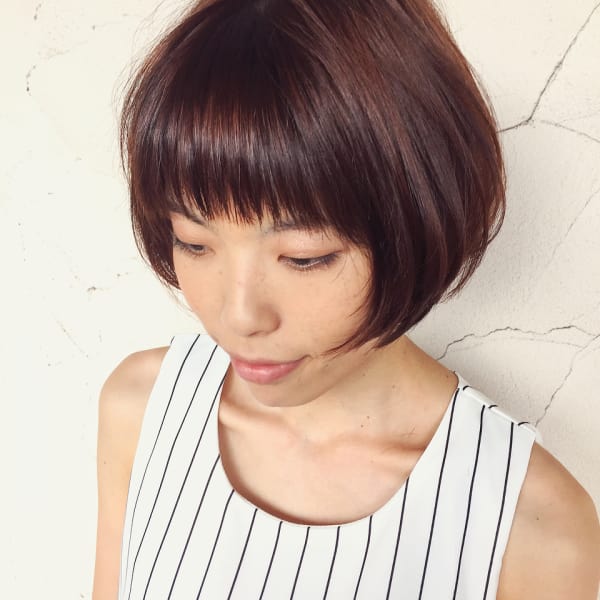 愛されショートボブ