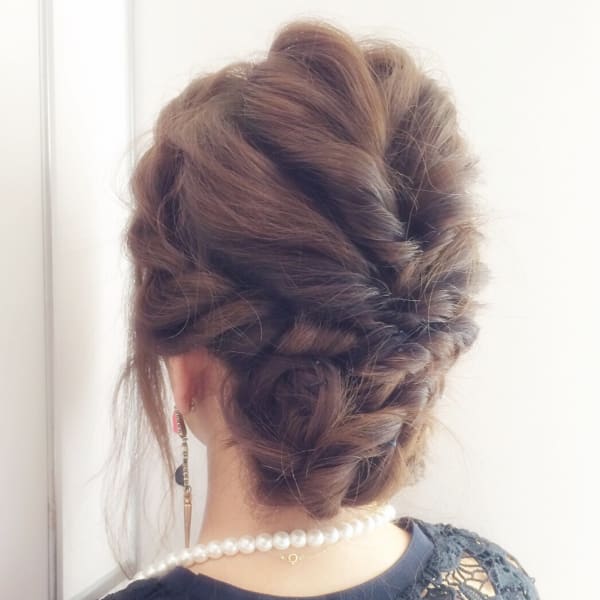 【Euphoria】ゆるふわ外国人風ヘアアレンジ