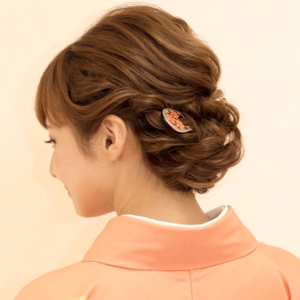 振袖着付け+ヘアセット