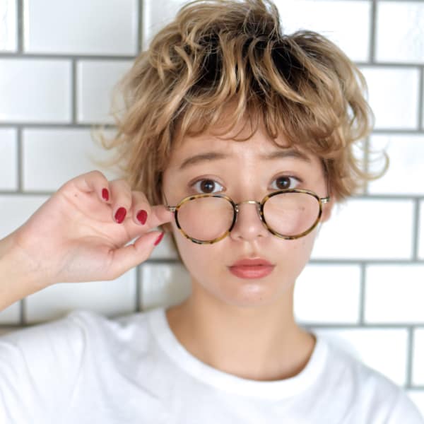 MAUVE【外国人風】ラフカールショート