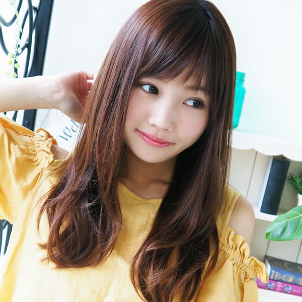 ゆるカールでナチュラル可愛いロング♪