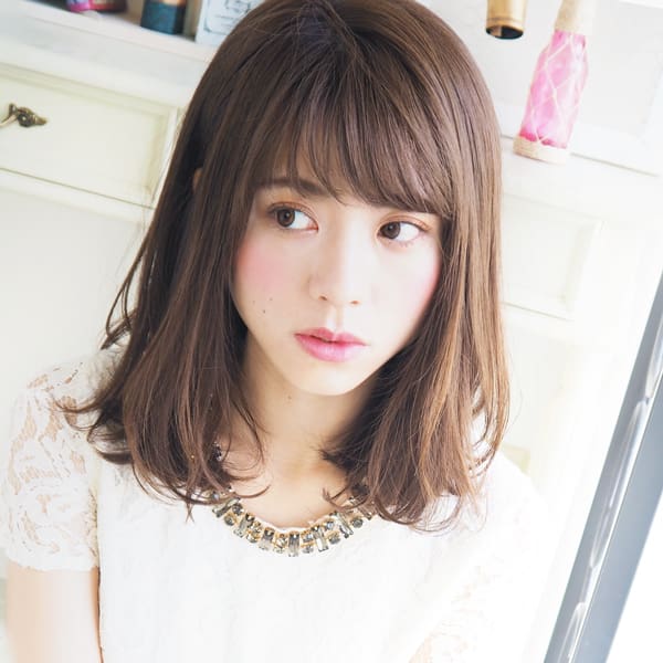 Natural クール可愛いウエットミディ♪