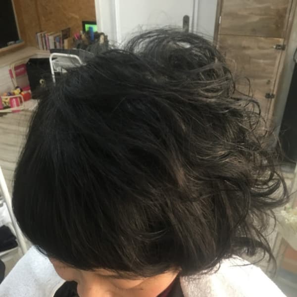 【4ページ目 オススメ順】40代/パーマ/黒髪の髪型・ヘアスタイル 楽天ビューティ