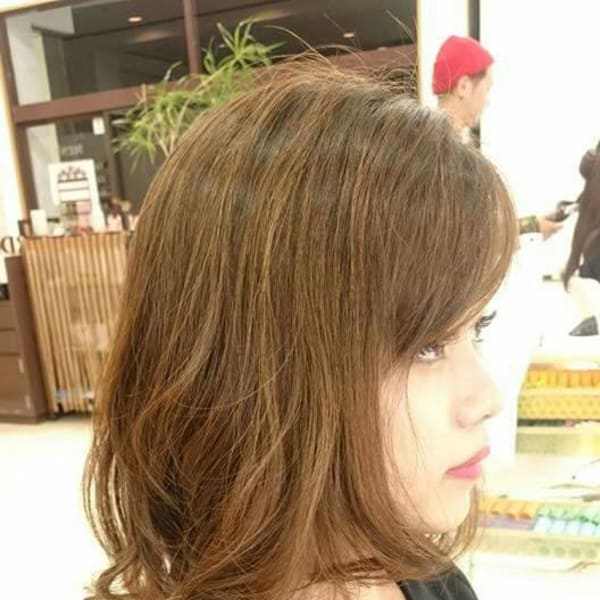 大人かわいいカールスタイル