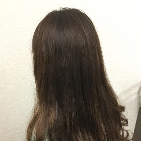 温熱パーマ「キューループ」 ×グラデーションカラー ロング