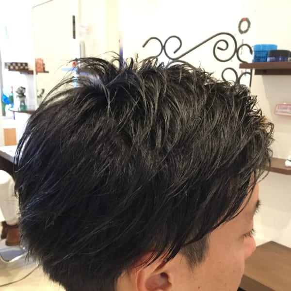 ☆ツーブロック×ネープレスショート☆