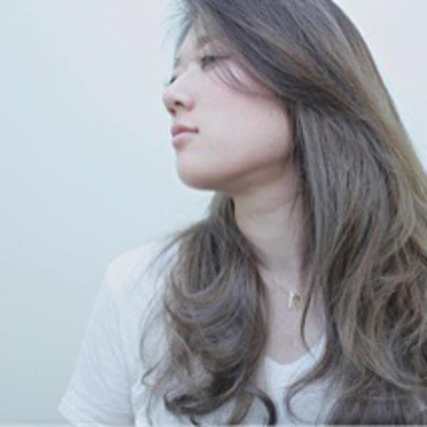 パールグレージュロング