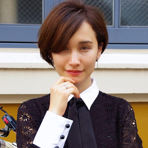 大人可愛い小顔ショート★恵比寿代官山Que hair