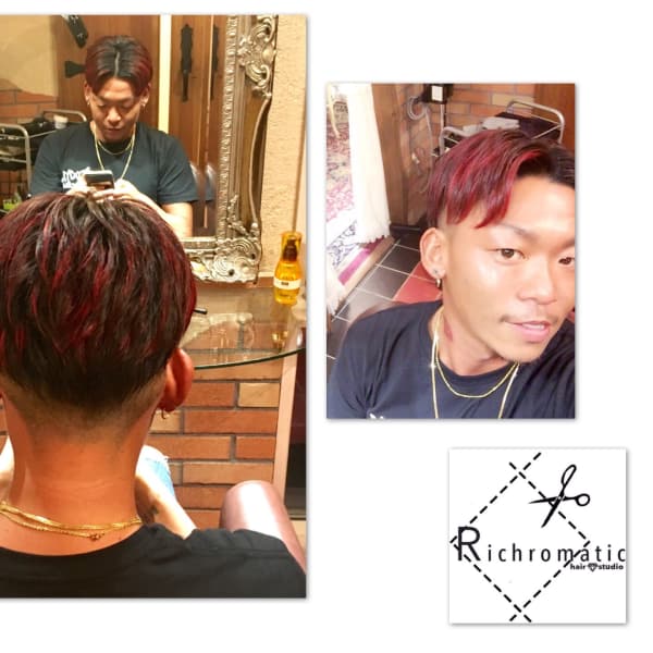 マニックパニックでビビットカラー|Richromatic hair studio