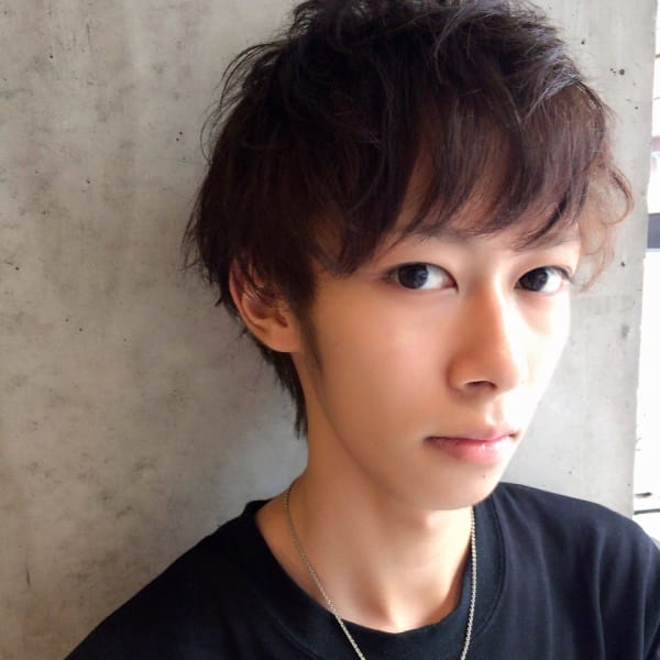 ミックスパーマウルフ ☆メンズ☆|半個室型美容室 Sourire 柚須店