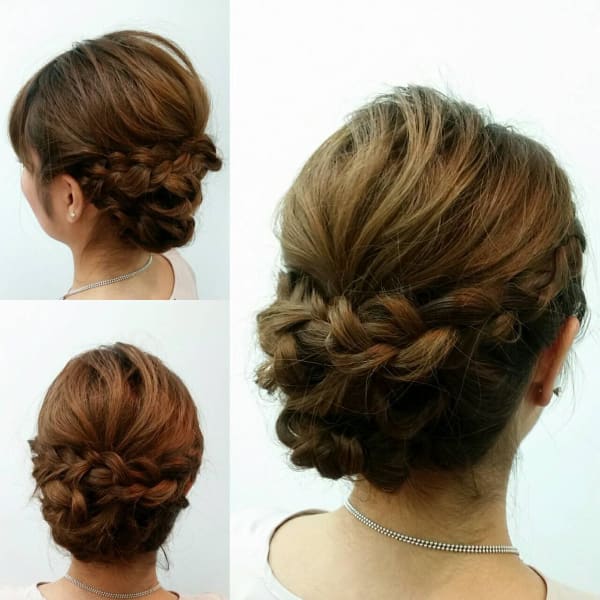 パーティーアップ ヘアアレンジ