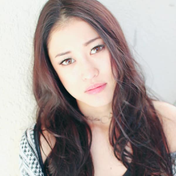 ロング×毛先ポイントカラー|relax garden hair