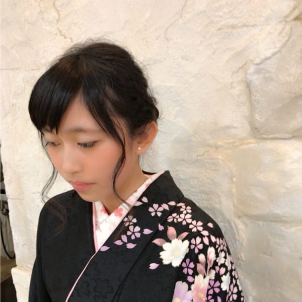 ゆるふわシニオンスタイル