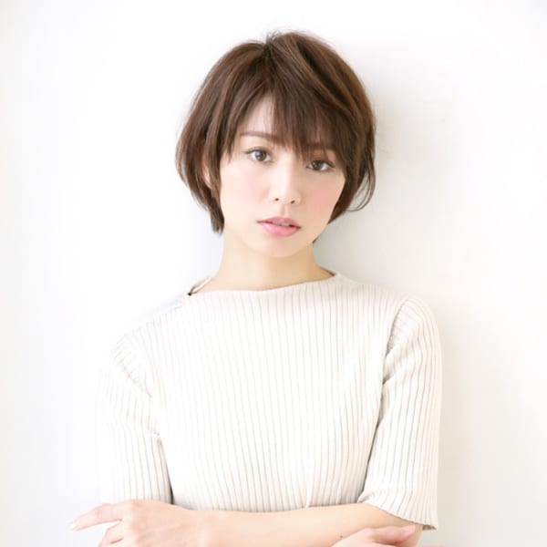シルエット美人ショート