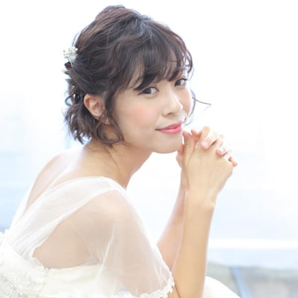 ☆クリスマスヘアアレンジ☆伸ばしかけショート ヘアアレンジ