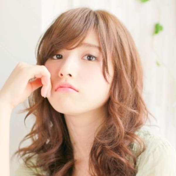 無造作パーマスタイル