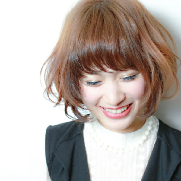 ふんわりボブパーマ|Hair Place Lucia