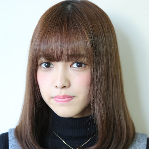 前髪長めのツヤボブ|Hair Place Lucia