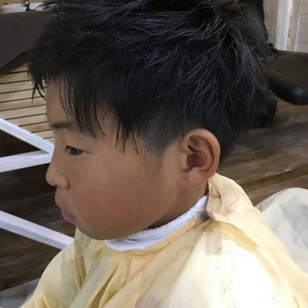 ツーブロすっきりキッズ