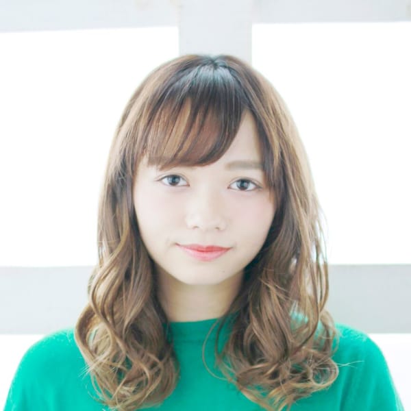 ゆるふわミディアムスタイル