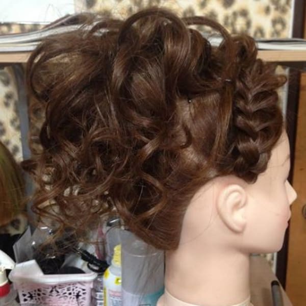 成人式のアップスタイル