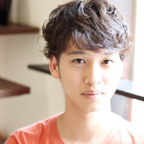 ★NUDE COLOR★ツーブロック×ナチュラルルーズパーマ|NUDE COLOR