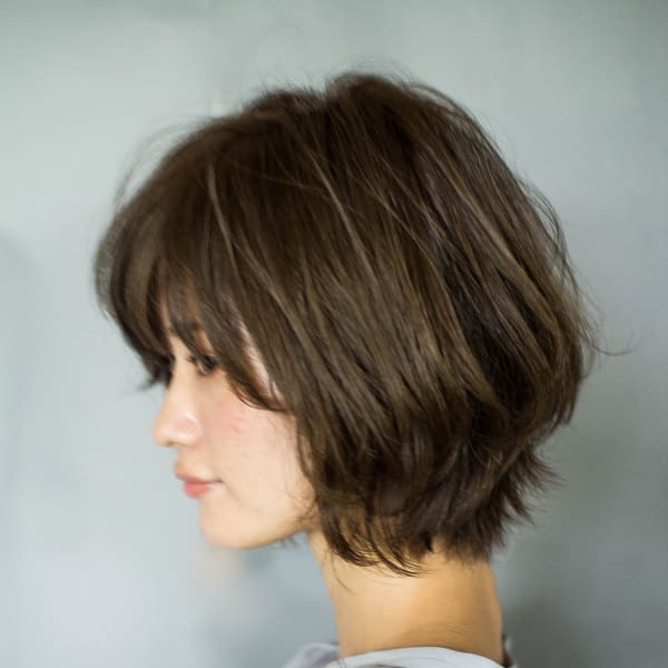 【arts lita 町田】カーキベージュ×ひし形ショートボ