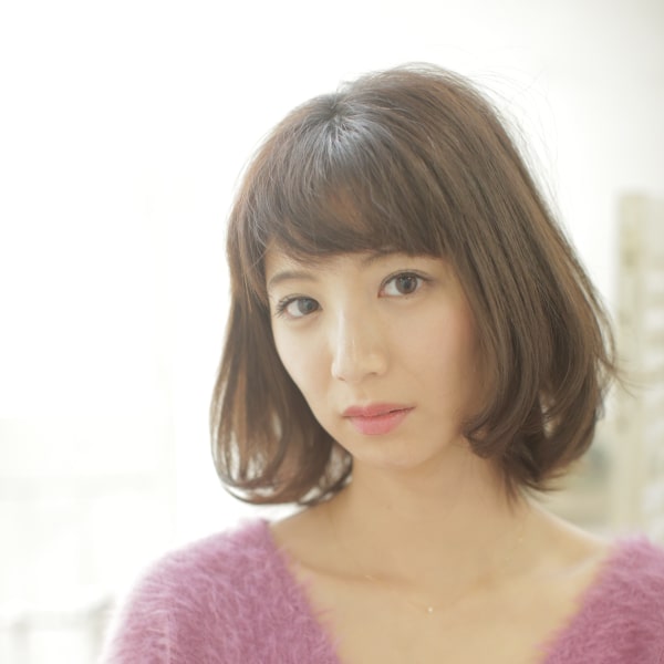 大人可愛いボブ