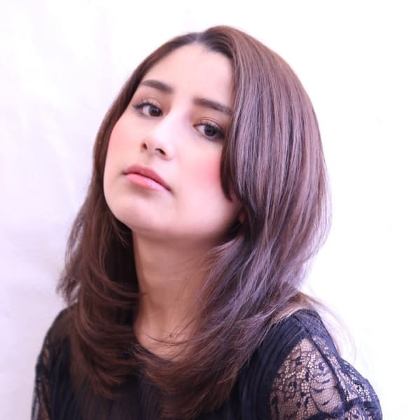 外国人風ワンカールロング