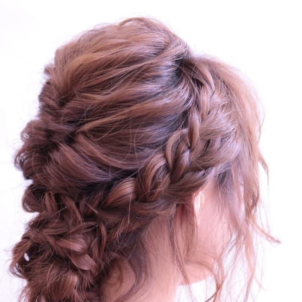 ゆる編みパーティーアレンジ