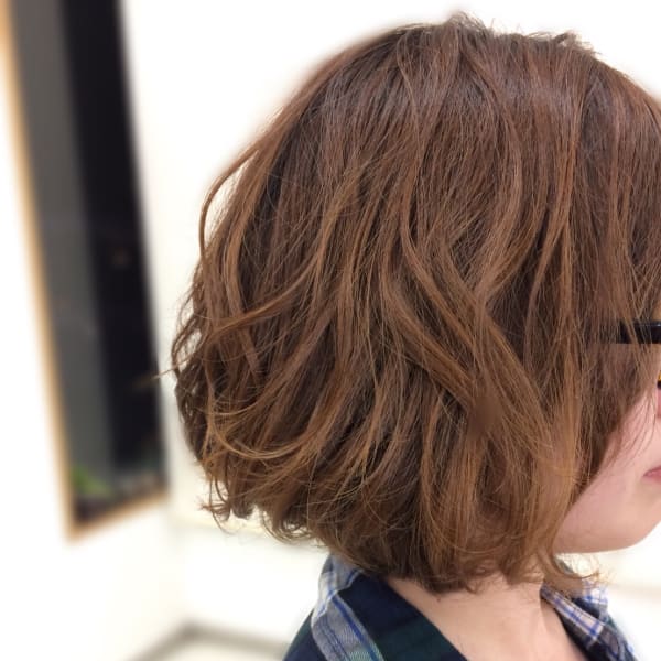 ボブでパーマをお考えならw