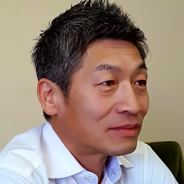 清潔感のあるグレイヘア