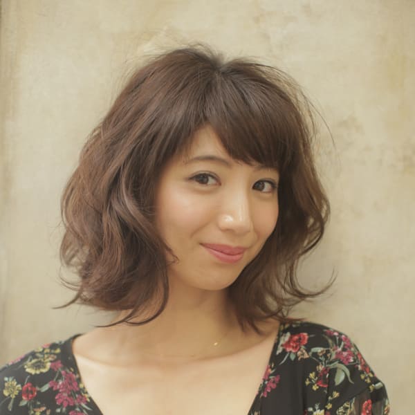 大人可愛いボブ|mjuk spa&treatment