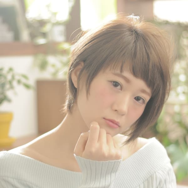 【ＲＥＬＥＤＥＮ】耳かけショートボブアッシュ|RELEDEN