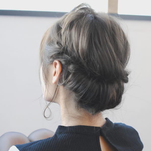 お呼ばれとろみギブソンタック*【k10】