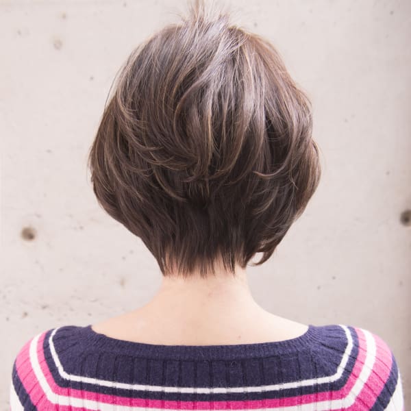 エストリア栄 後ろからのシルエットが美しいショート by鬼頭