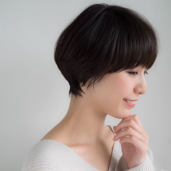 楽ちん大人マッシュショート