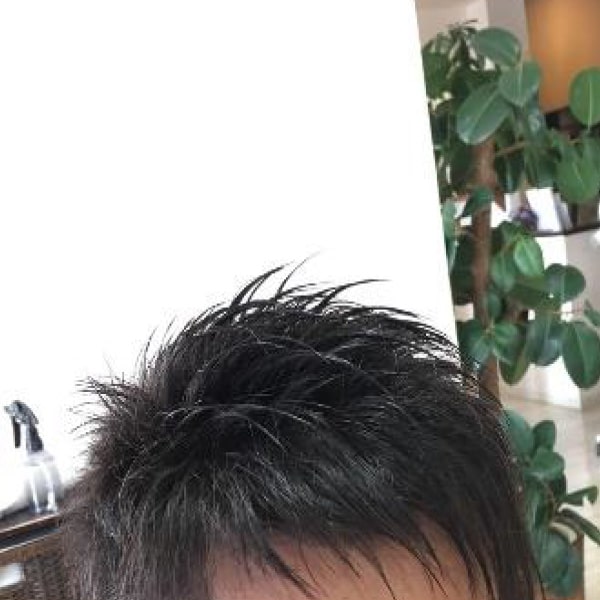 アシメ刈り上げスタイル