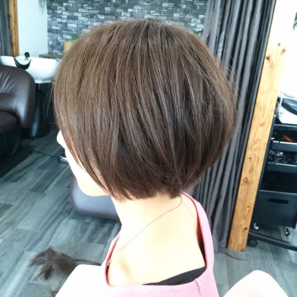 キュートなスタイリッシュショート