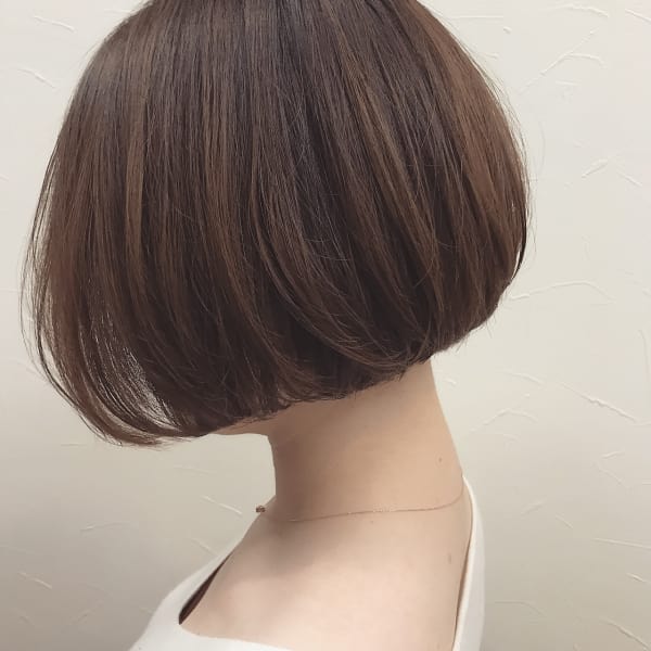 パッツンボブだけど柔らか