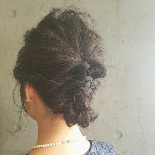 綺麗めラフにルーズアレンジ