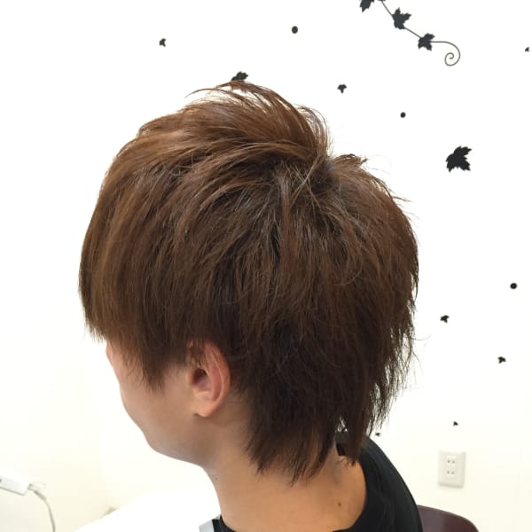 ポイントストレートで朝も楽ちんショート