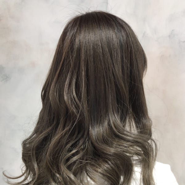 no firter★ナチュラルグラデーション★プラチナグレー