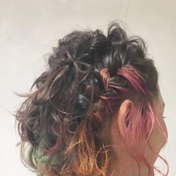 ショートボブヘアセット