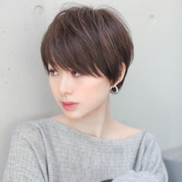 大人かわいい前髪ショート【neaf 犬塚優介】